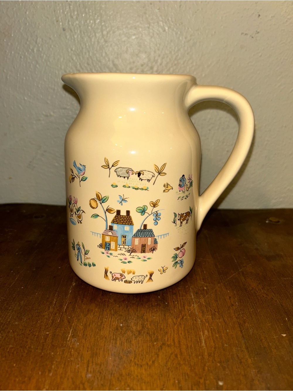 Vintage International China Heartland Stonewear Pitcher